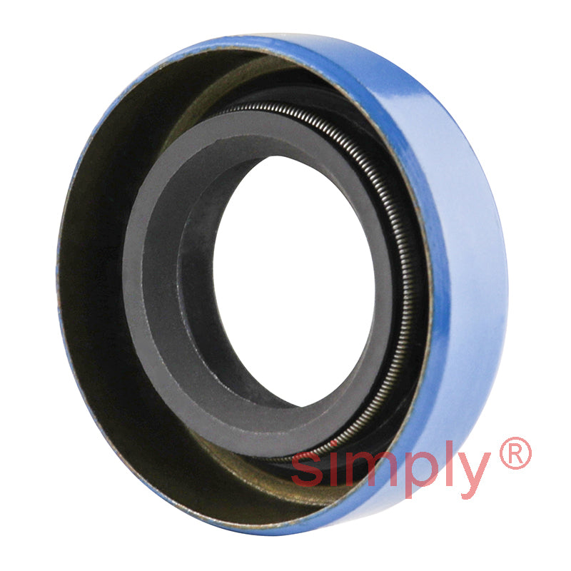 0.62x1.12x0.31 inch Metal Cased Nitrile Rubber Rotary Shaft Oil Seal R6 Style