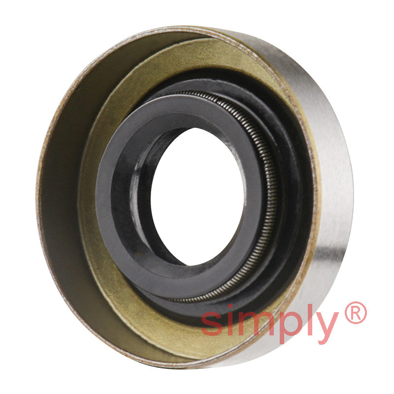 0.5x1.12x0.25 inch Metal Cased Nitrile Rubber Rotary Shaft Oil Seal R6 Style