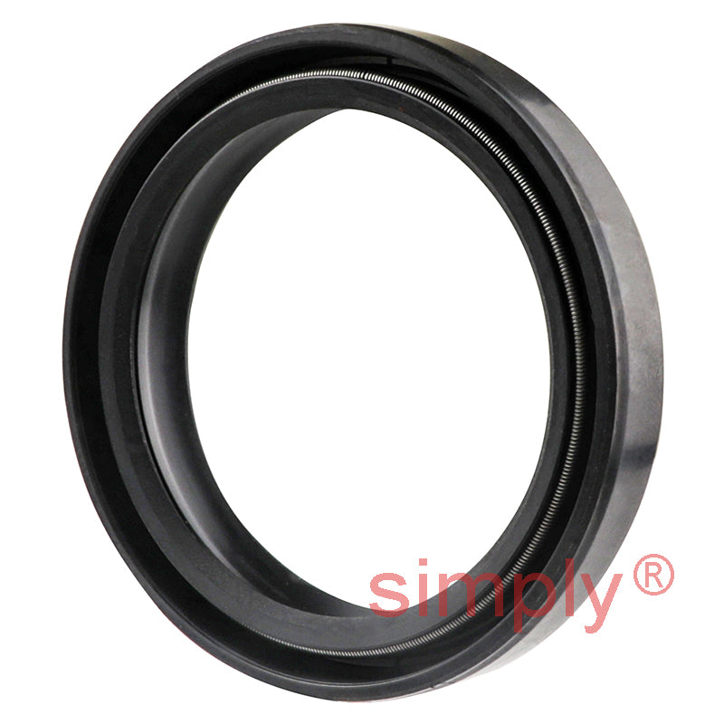 40x49.5x7DC4/9.5Y Metric Fork and Damper Nitrile Rubber Oil Seal with 2 Opposite Facing Individually Sprung Sealing Lips and Raised Outer Sealing Band on Outside Diameter
