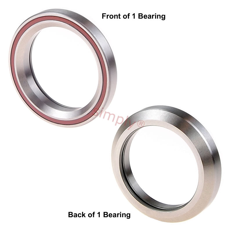 Budget TK-410 Angular Contact Headset Bearing with External and Internal Chamfers 45x45 deg 30.15x41x7mm - Allow 2-3 Days