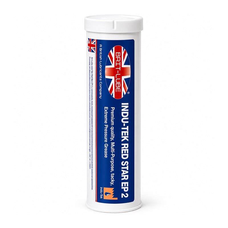 Brit-Lube Indu-Tek Red Star EP 2 50kg - Allow 2-3 Days