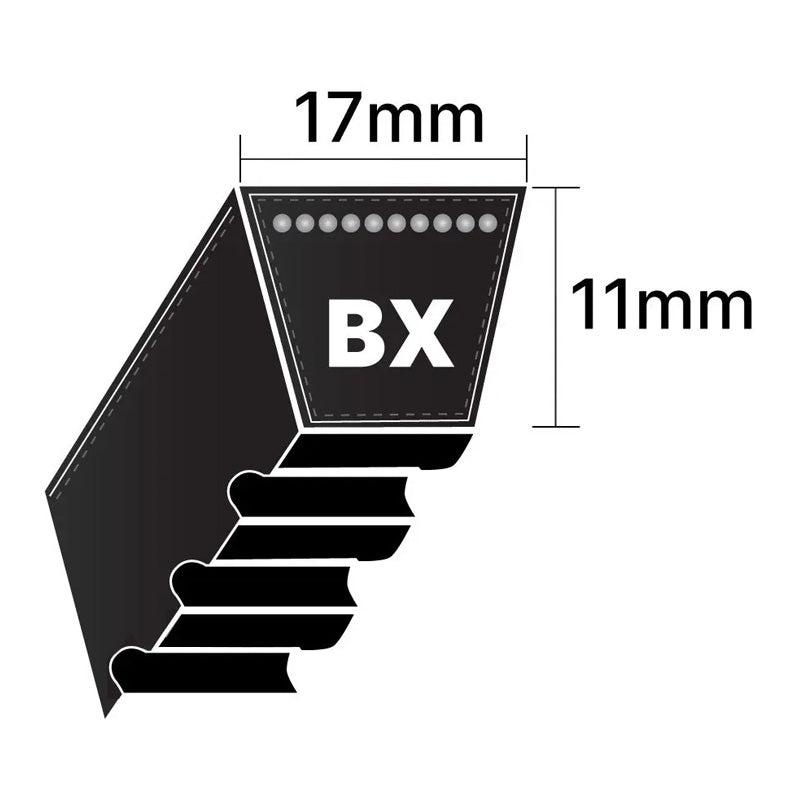 BX54 Premier Quality BX-Section Cogged V-Belt