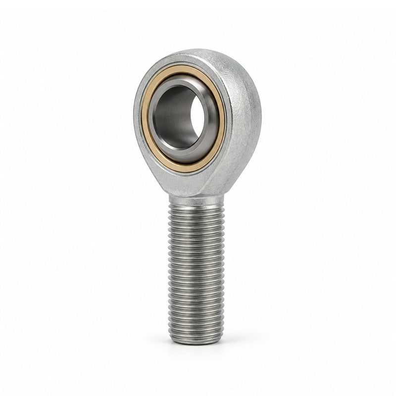 Durbal DSAL12-T/K.M12x1.25 Maintenance Free Left Hand Metric Steel / PTFE Lined Male Rod End M12x1.25 Thread