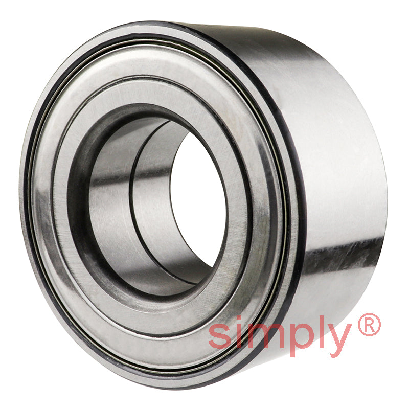 F16026 Rubber Sealed Double Row Angular Contact Wheel Bearing 35x72x33mm