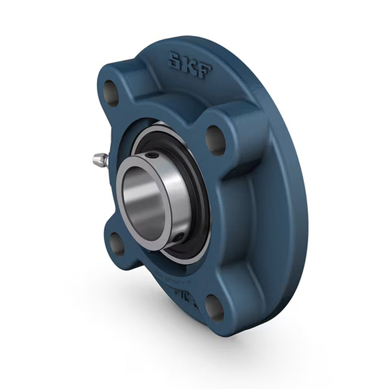 SKF FYC40TF Round Cast Housing with Grub Screw 40mm Insert
