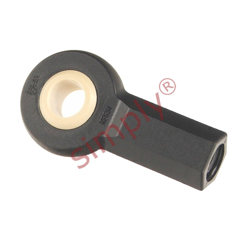 igubal KBLM22 Left Hand Female Plastic Rod End 22mm Bore M22x1.5 Thread - Allow 2-3 Days
