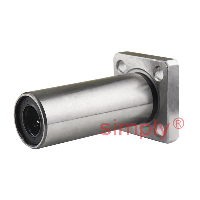 LMK10LUU Long Series Metric Square Flanged Linear Ball Bushing 10x19x55mm