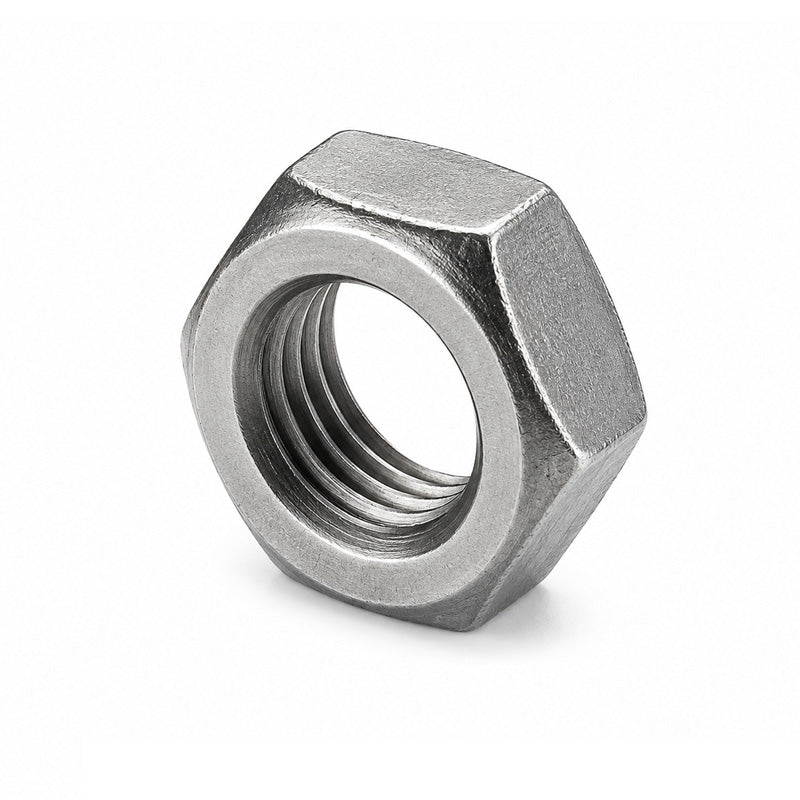 Unifix M30x46 - Grade 4 Steel Lock Nut DIN 936 with 3.5mm Pitch and Bright Zinc Plated Finish - Allow 2-3 Days