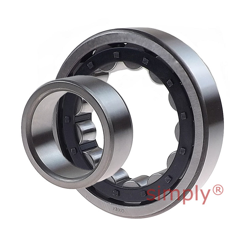 Codex NU318 Single Row Cylindrical Roller Bearing 90x190x43mm