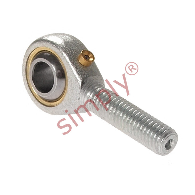 Dunlop POSB8 Right Hand Steel / Bronze Lined Plain Male Rod End 1/2 inch Bore 0.5000-20UNF Thread