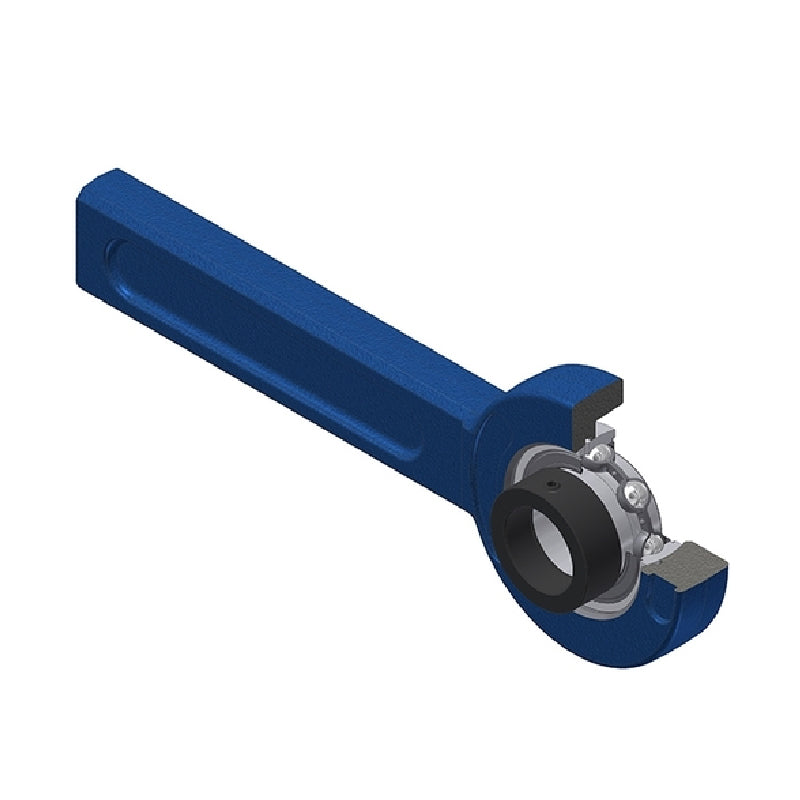 SNR ESSP205 Metric Cast Iron Tensioner Unit with 25mm Bore Eccentric Collar Insert - Allow 2-3 Days