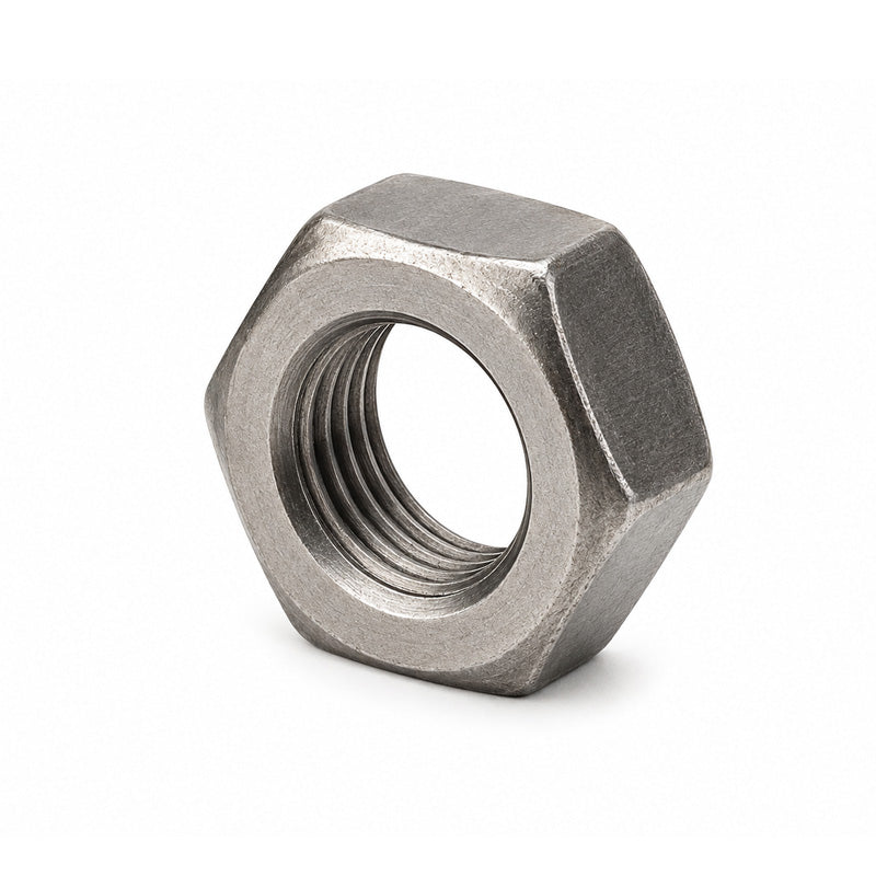 Unifix 5/8-18 UNFx0.938 - Grade 1 Steel Lock Nut BS 1768 with 18 TPI Pitch and Plain Finish - Allow 2-3 Days