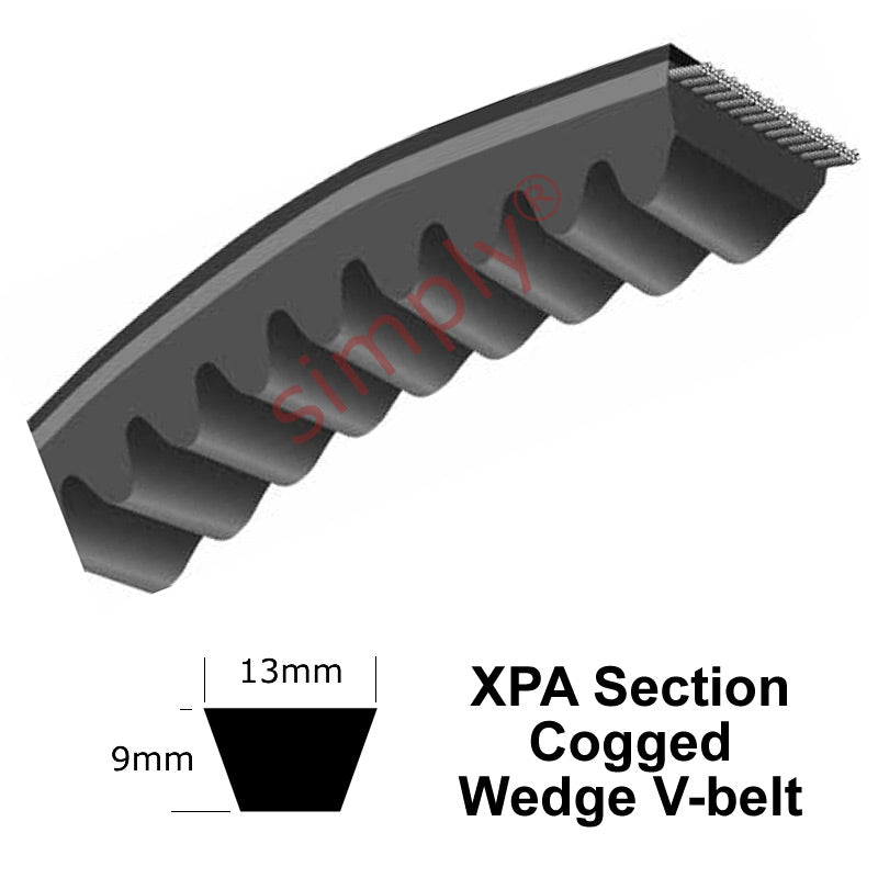 XPA1307 Pix XPA-Section Muscle Cogged V-Belt