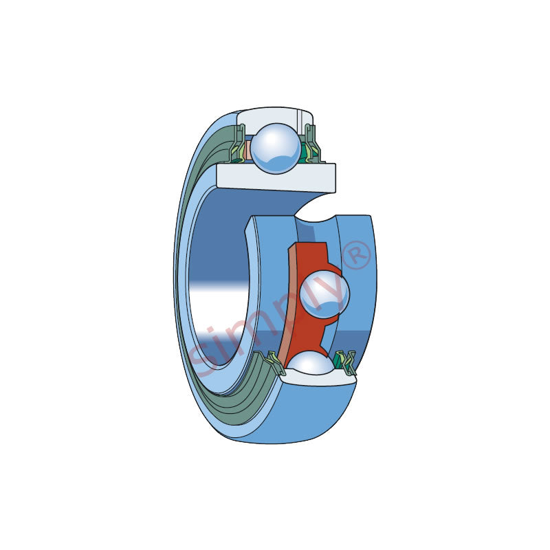 SKF YSA211-2FK Tapered Bearing Insert 2 inch with HE2311B Adaptor Sleeve 100mm Outside Diameter