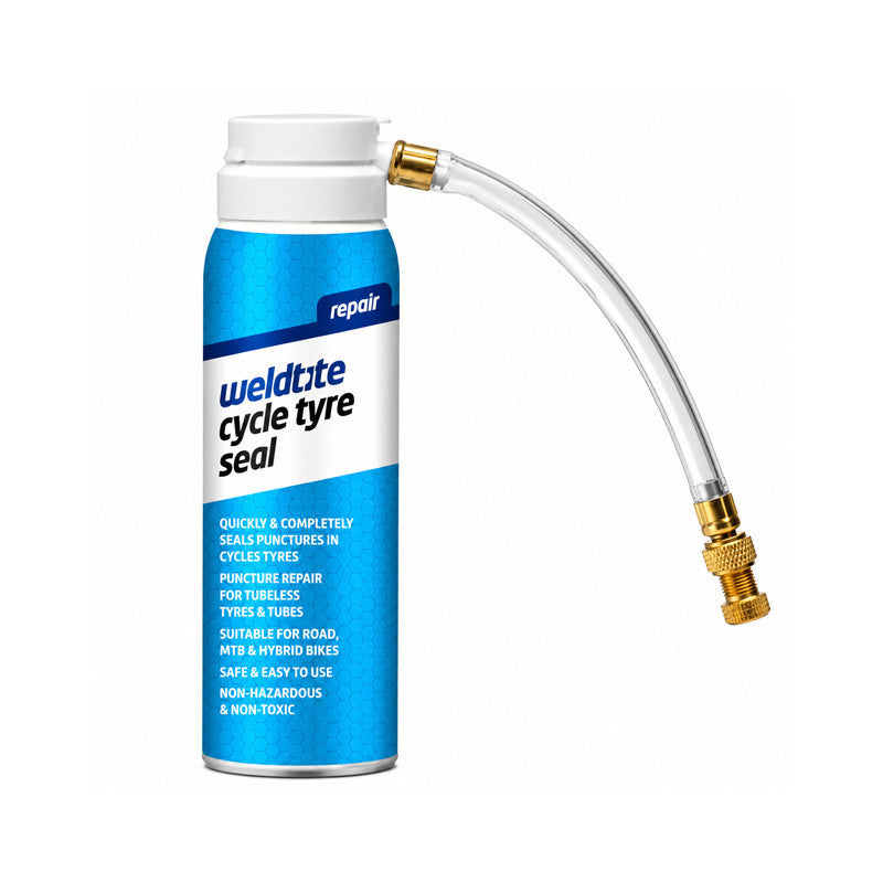 Weldtite Cycle Tyre Fast Puncture Repair and Inflation Latex Sealant (100ml)