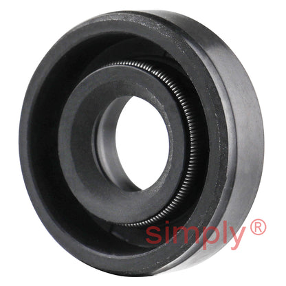 0.37x0.87x0.25TC4SS inch Imperial Fork and Damper Nitrile Rubber Oil Seal with Extra Internal Sealing Profile and Raised Outer Sealing Band on Outside Diameter