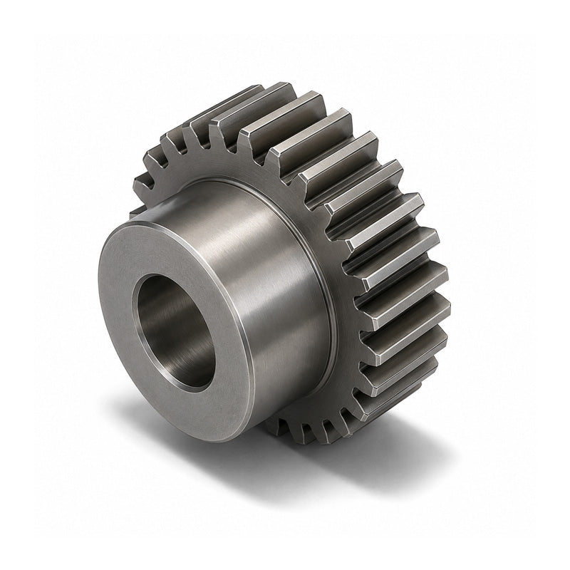 SS12.5/32B-8 Metric EN8 Spur Gear 32 Tooth 1.25 Mod Pilot Bored 10mm Or Smaller (H8)