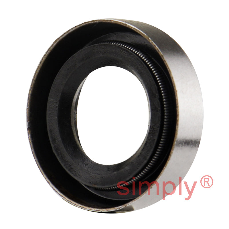 12x20x5mm Metal Cased Nitrile Rubber Single Lip Rotary Shaft Oil Seal SB Type
