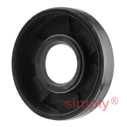 12x30x6mm Nitrile Rubber Single Lip Rotary Shaft Oil Seal with Garter Spring SC / R21