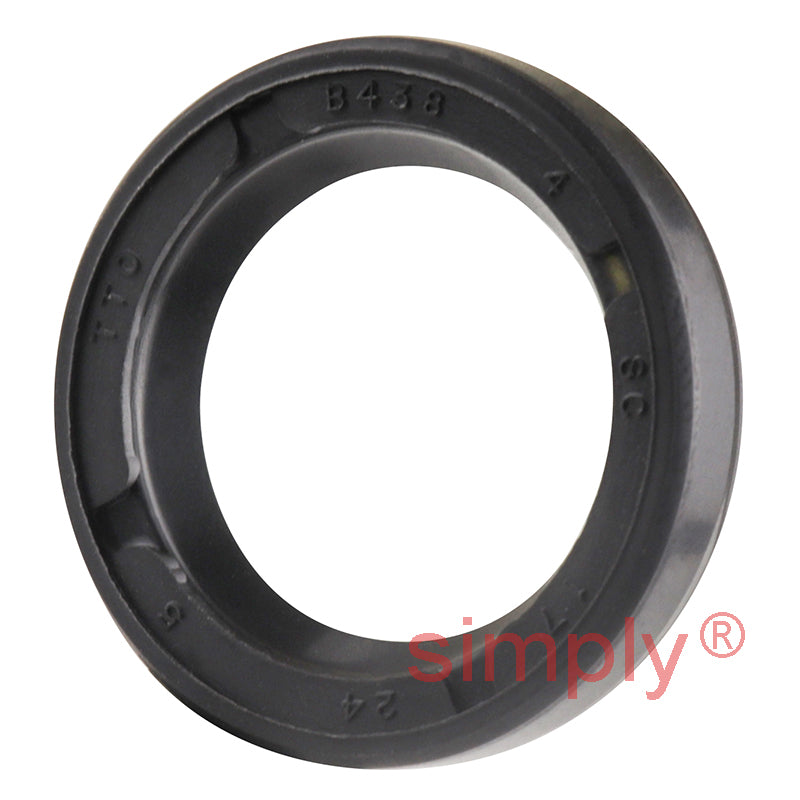 17x24x5mm Nitrile Rubber Single Lip Rotary Shaft Oil Seal SC / R21