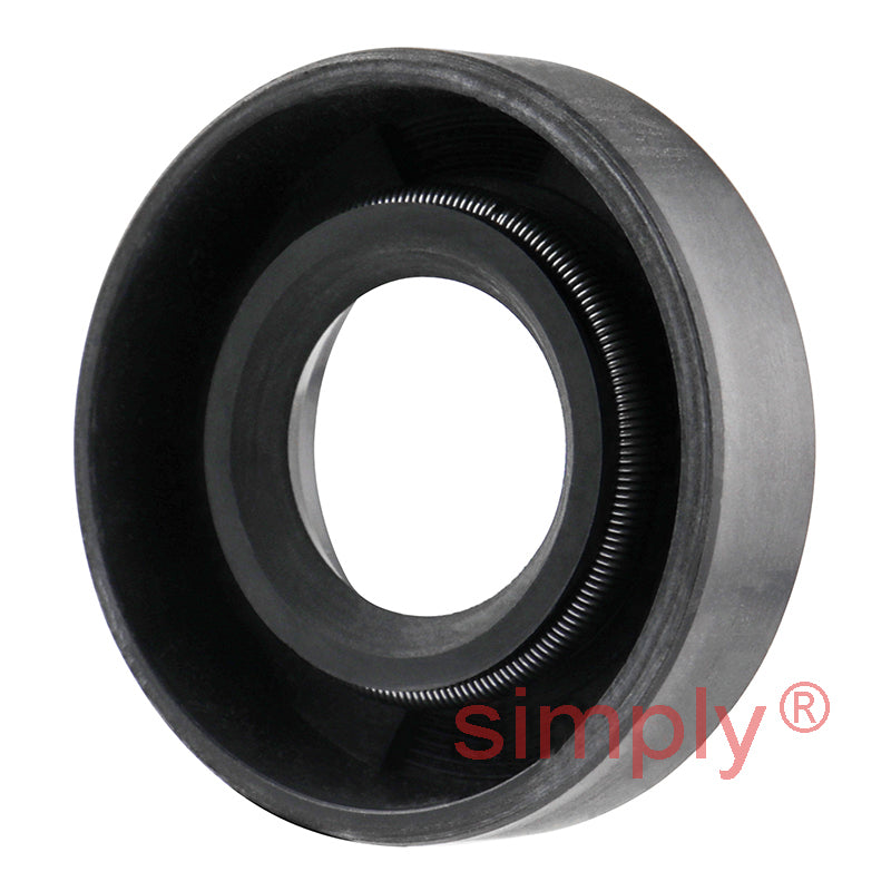 17x37x10mm Nitrile Rubber Single Lip Rotary Shaft Oil Seal with Garter Spring SC / R21