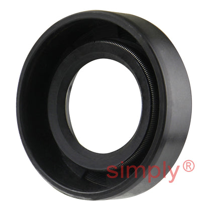 19x35x10mm Nitrile Rubber Single Lip Rotary Shaft Oil Seal with Garter Spring SC / R21