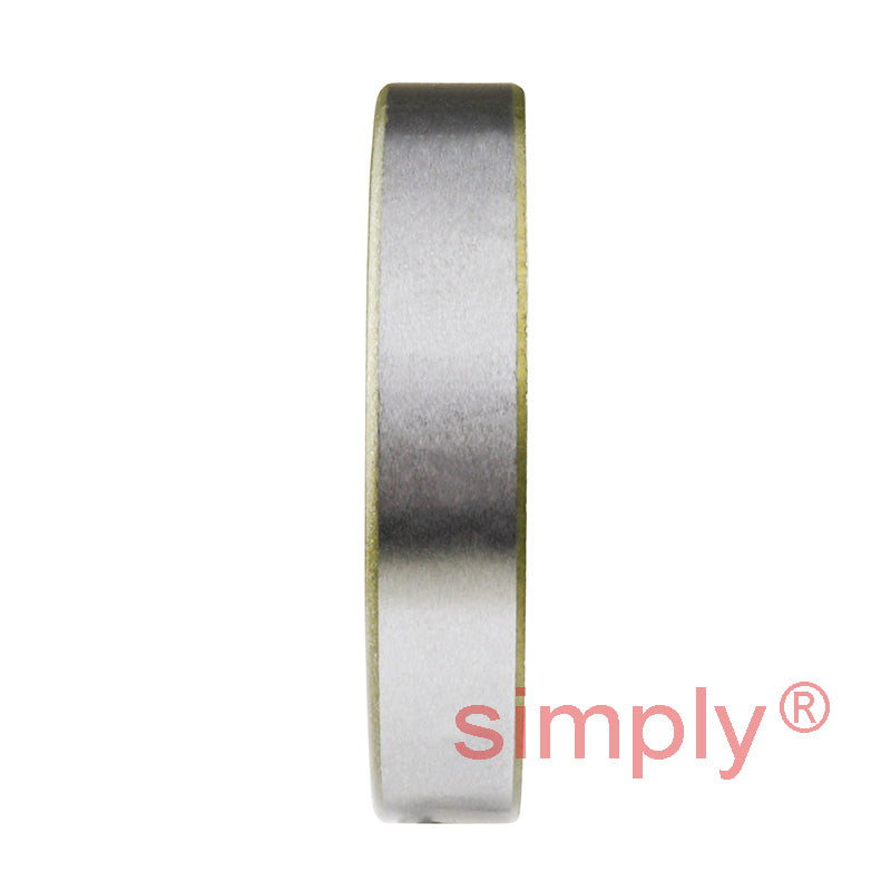 1.75x2.5x0.5 Metal Cased Nitrile Rubber Double Lip Rotary Shaft Oil Seal R6 / TB Style