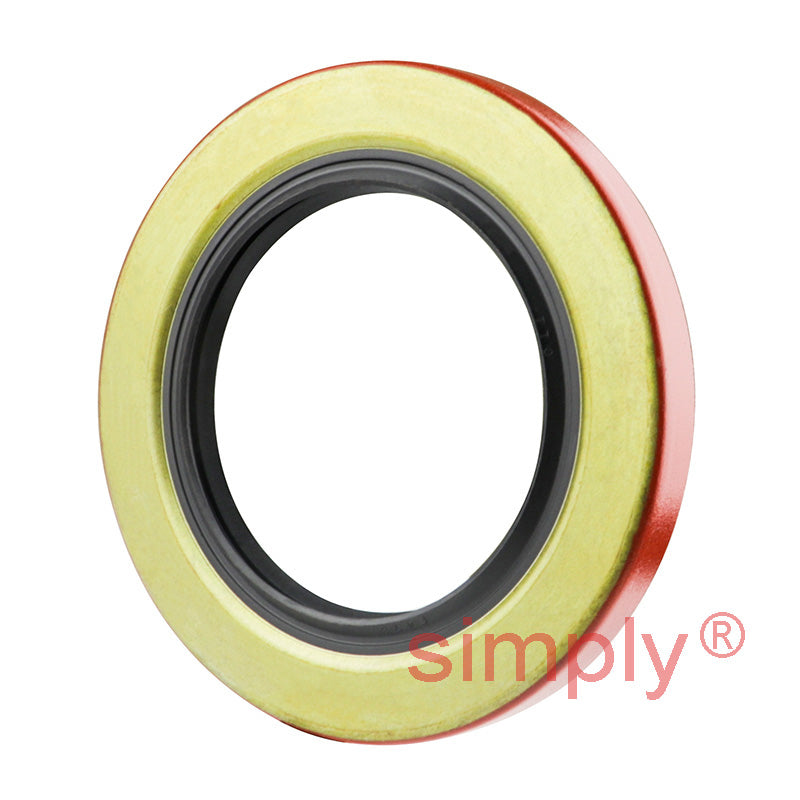 1.75x2.75x0.31 inch Metal Cased Nitrile Rubber Rotary Shaft Oil Seal with Garter Spring R6 / TB