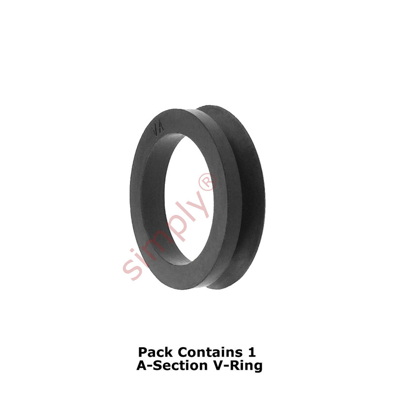 VA18 NITRILE Rubber V-Ring For Shafts 17.5-19mm
