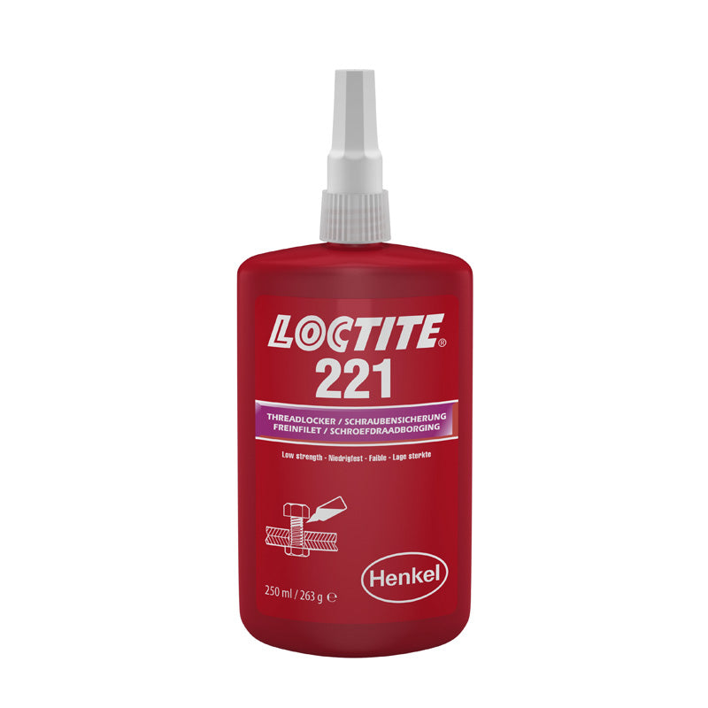 Loctite 221 Low Strength Threadlocking Adhesive 250ml