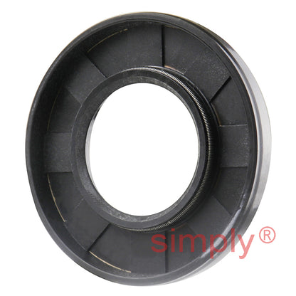 24x47x6mm Nitrile Rubber Single Lip Rotary Shaft Oil Seal with Garter Spring SC / R21