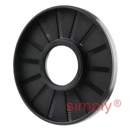 25x72x7mm Nitrile Rubber Single Lip Rotary Shaft Oil Seal with Garter Spring SC / R21