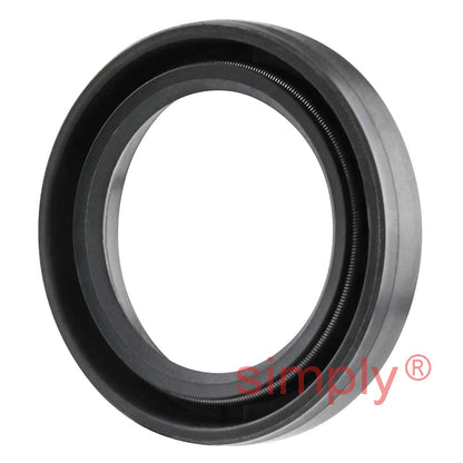 26x37x7mm Nitrile Rubber Single Lip Rotary Shaft Oil Seal with Garter Spring SC / R21