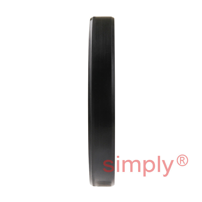 2.62x3.5x0.5 inch Nitrile Rubber Double Lip Rotary Shaft Oil Seal with Garter Spring R23 / TC Style