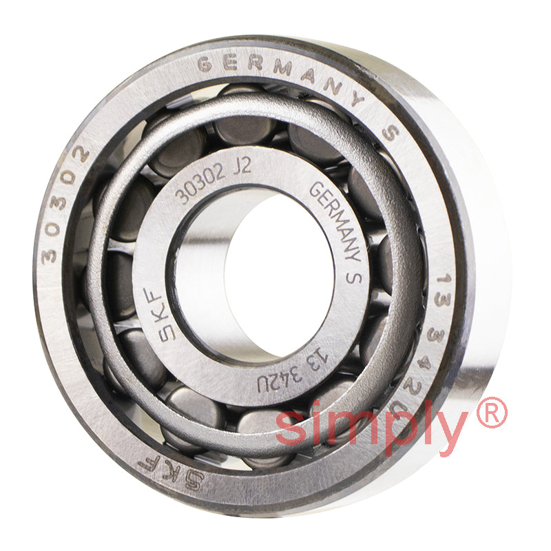 SKF 30302J2 Metric Single Row Taper Roller Bearing 15x42x14.25mm