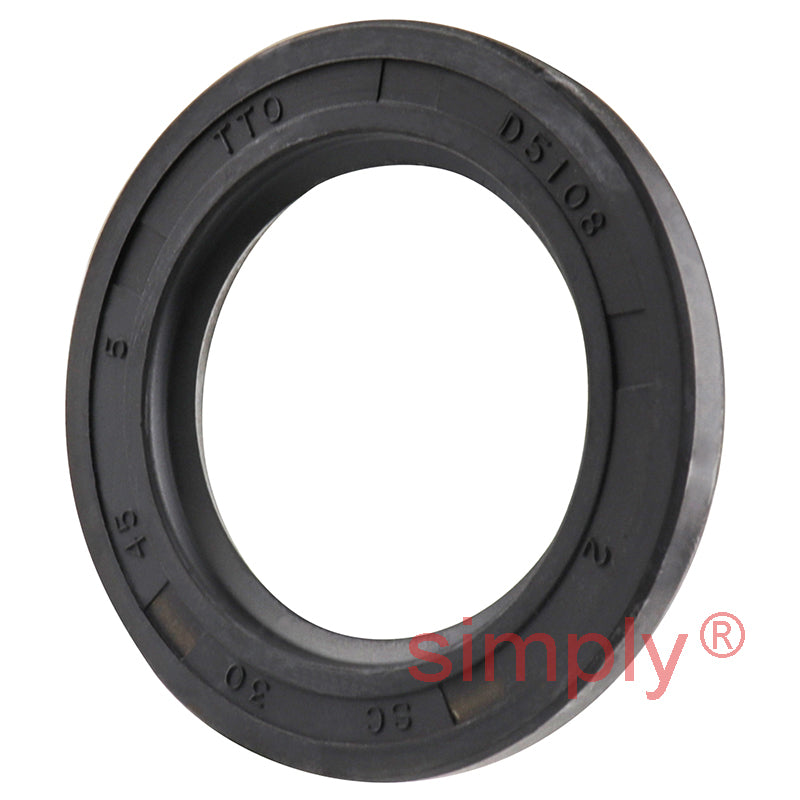 30x45x5mm Nitrile Rubber Single Lip Rotary Shaft Oil Seal SC / R21