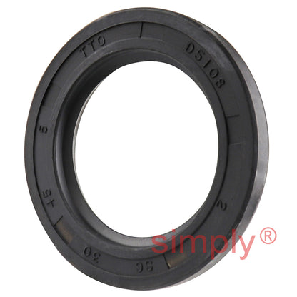 30x45x5mm Nitrile Rubber Single Lip Rotary Shaft Oil Seal SC / R21