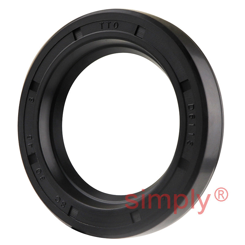 30x46x8mm Nitrile Rubber Single Lip Rotary Shaft Oil Seal with Garter Spring SC / R21