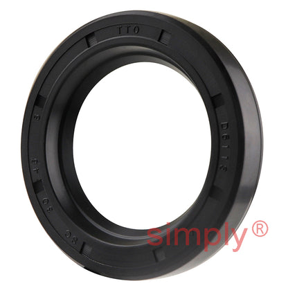 30x46x8mm Nitrile Rubber Single Lip Rotary Shaft Oil Seal with Garter Spring SC / R21