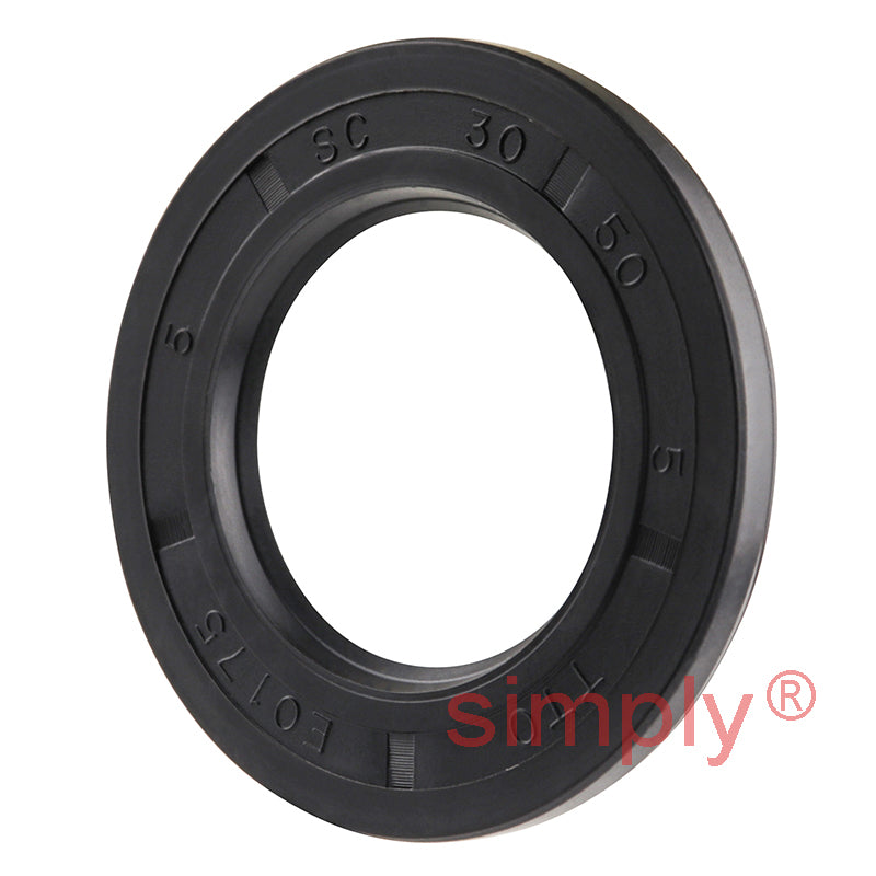 30x50x5mm Nitrile Rubber Single Lip Rotary Shaft Oil Seal SC / R21