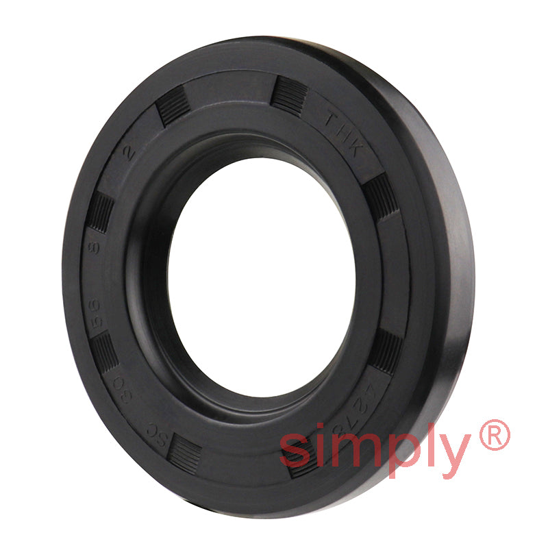 30x56x8mm Nitrile Rubber Single Lip Rotary Shaft Oil Seal with Garter Spring SC / R21