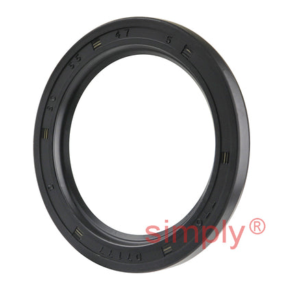 35x47x5mm Nitrile Rubber Single Lip Rotary Shaft Oil Seal SC / R21