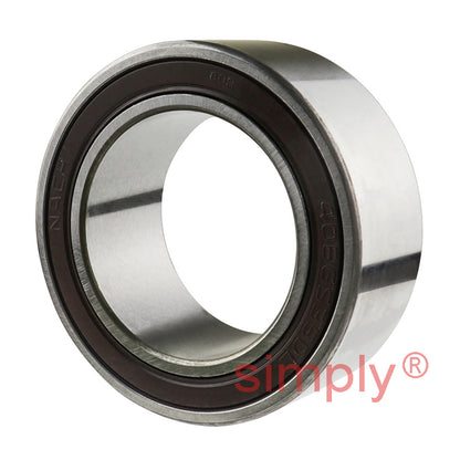 Major Brand 40BGS12G2DS Rubber Sealed Air Conditioner Double Row Deep Groove Ball Bearing 40x62x20.6x24mm