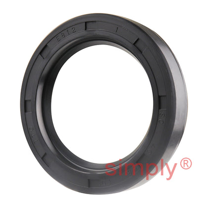 40x58x10mm Nitrile Rubber Single Lip Rotary Shaft Oil Seal with Garter Spring SC / R21