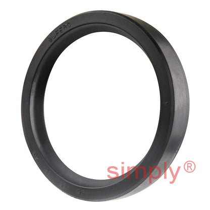 45x55x10mm Nitrile Rubber Single Lip Rotary Shaft Oil Seal with Garter Spring SC / R21