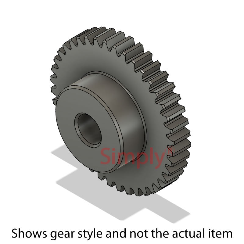 SS4DP/28B-1.25 Imperial EN8 Steel Spur Gear 28 Tooth 4 DP Bored 1.25 inch (H8)