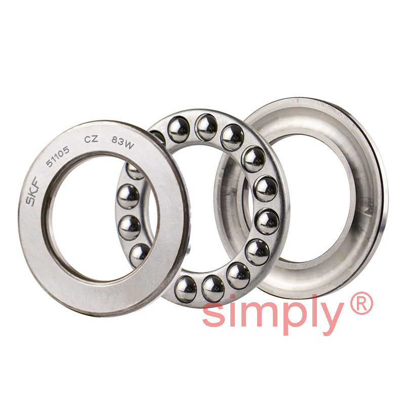 SKF 51105 Single Thrust Ball Bearing 25x42x11mm