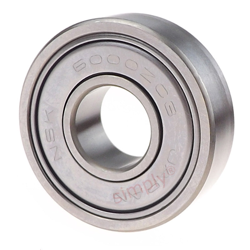 NSK 6201ZZC3 Metal Shielded Deep Groove Ball Bearing 12x32x10mm