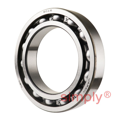 NSK 6016 Open Type Deep Groove Ball Bearing 80x125x22mm