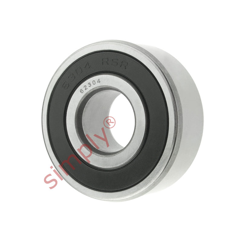 Major Brand 623042RSR Rubber Sealed Deep Groove Ball Bearing 20x52x21mm